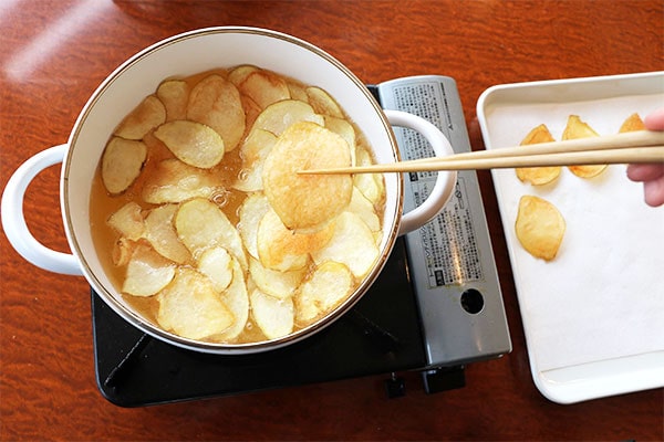 アクティビティ：ポテトチップスづくり